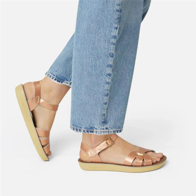Saltwater Boardwalk Sandals - Rose Gold - Adult | Scout & Co