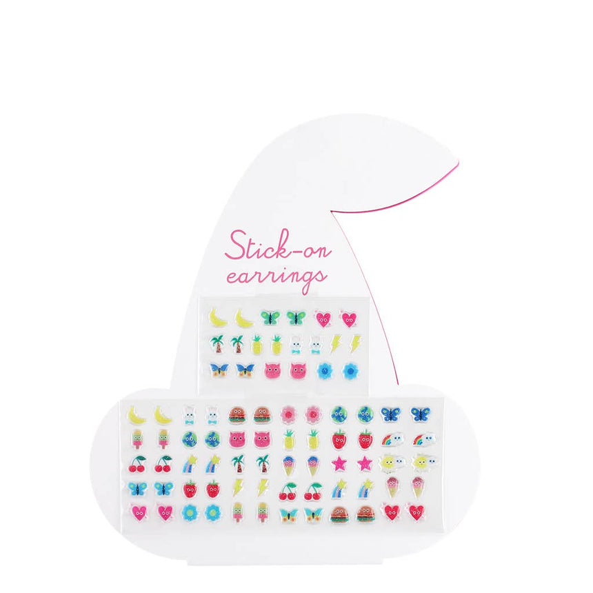 Rex - Stick-on earrings - Cherry | Scout & Co