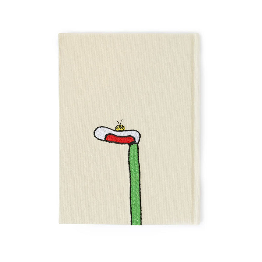 3P4 x Richard Scarry - Lowly Worm embroidered journal | Scout & Co