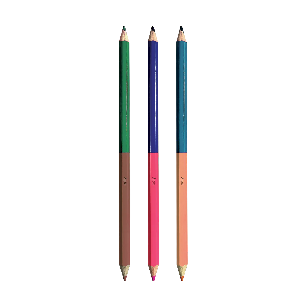 Ooly - 2 Of A Kind Coloured Pencils - set of 12 | Scout & Co