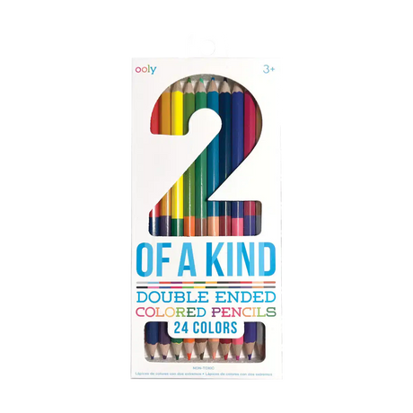 Ooly - 2 Of A Kind Coloured Pencils - set of 12 | Scout & Co