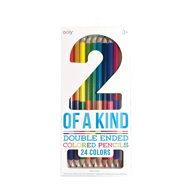 Ooly - 2 Of A Kind Coloured Pencils - set of 12 | Scout & Co