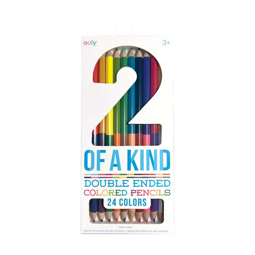 Ooly - 2 Of A Kind Coloured Pencils - set of 12 | Scout & Co