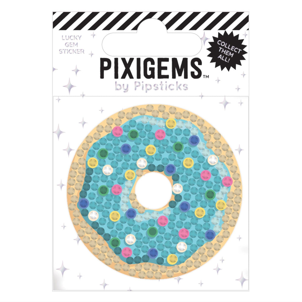 Pipsticks - Dotty Donut Pixigem lucky gem sticker | Scout & Co