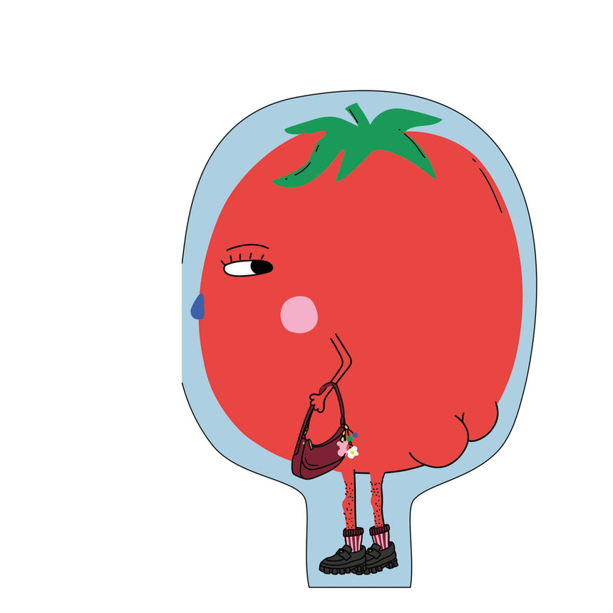 Eat The Moon - Hey Tomato! die cut card | Scout & Co