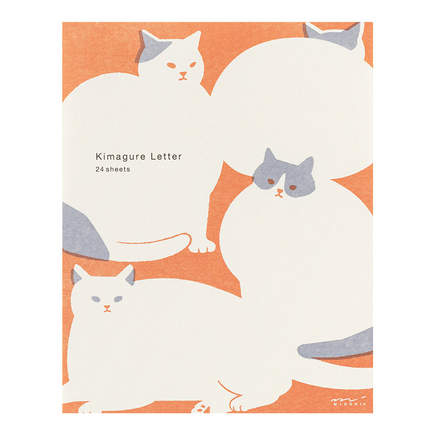Midori - Kimagure Easy & Cosy letter pad - Cat | Scout & Co