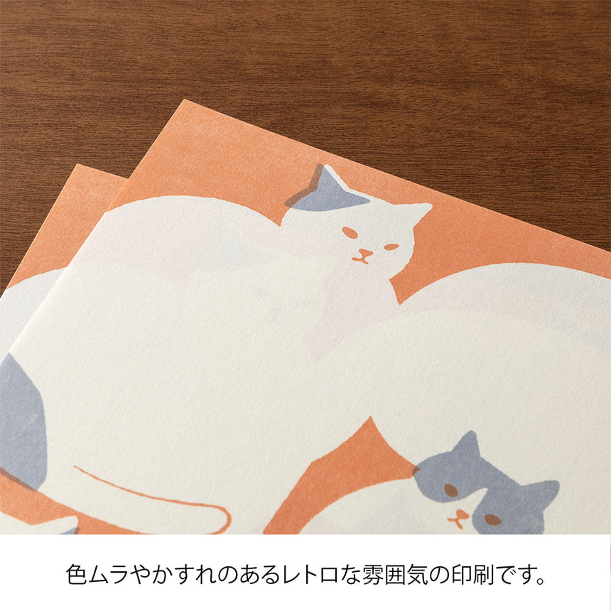 Midori - Kimagure Easy & Cosy letter pad - Cat | Scout & Co