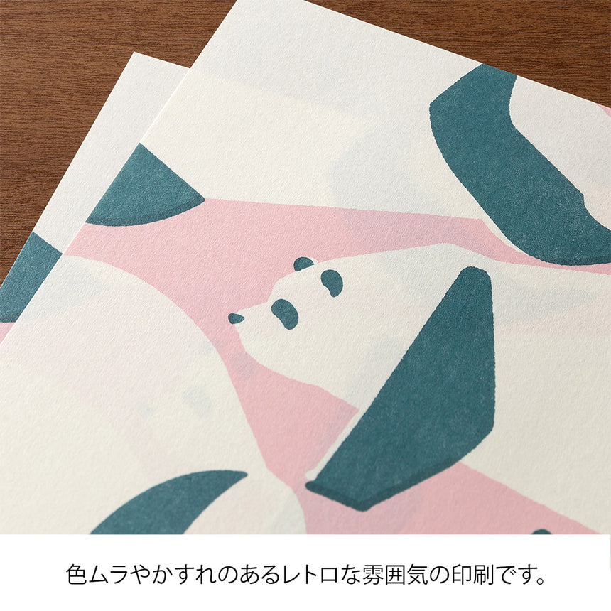 Midori - Kimagure Easy & Cosy letter pad - Panda | Scout & Co