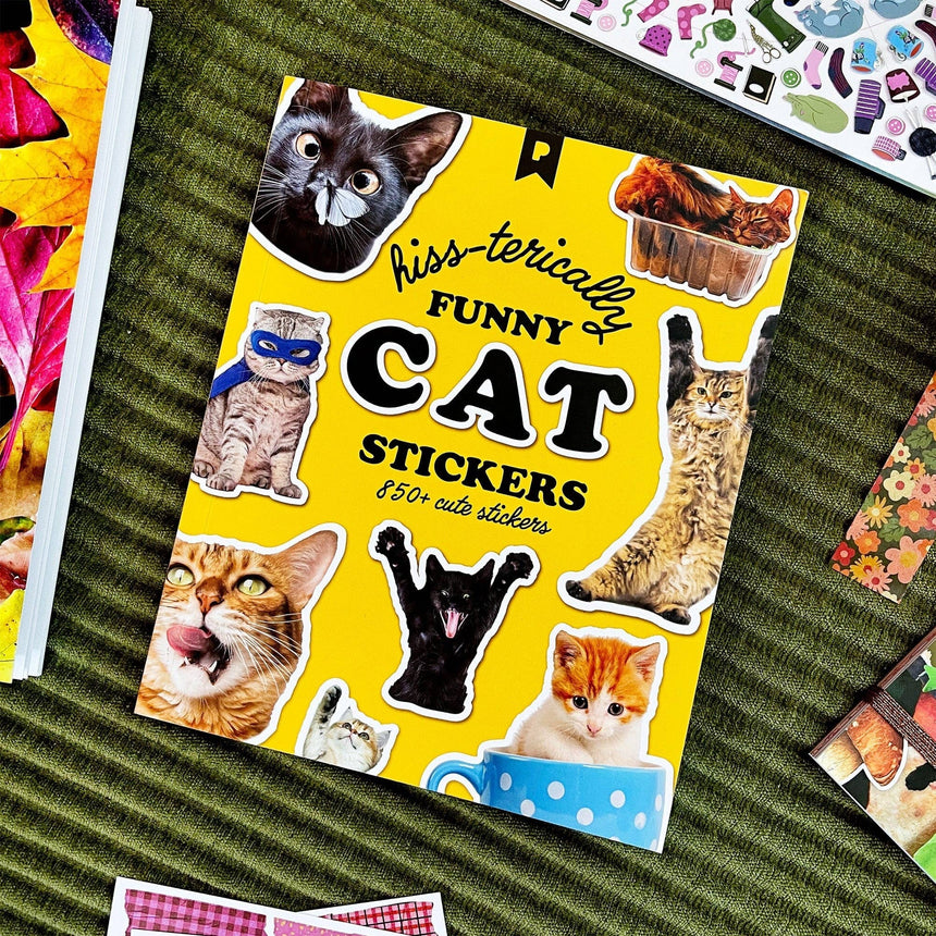 Pipsticks - Hiss-terically Funny Cat Sticker Book | Scout & Co