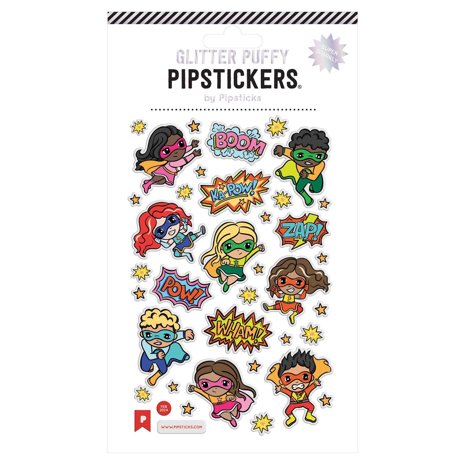 Pipsticks - Puffy Heroic Helpers stickers | Scout & Co
