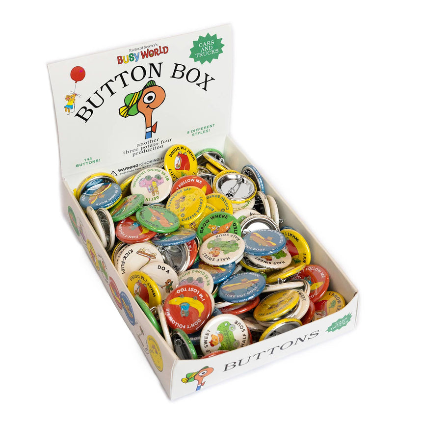 3P4 x Richard Scarry - badge (Cars and Trucks) | Scout & Co