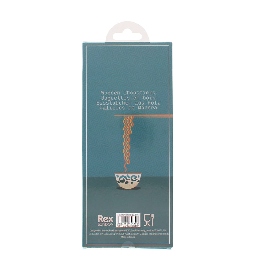 Rex - Wooden chopsticks (5 pairs) - Japanese heritage | Scout & Co