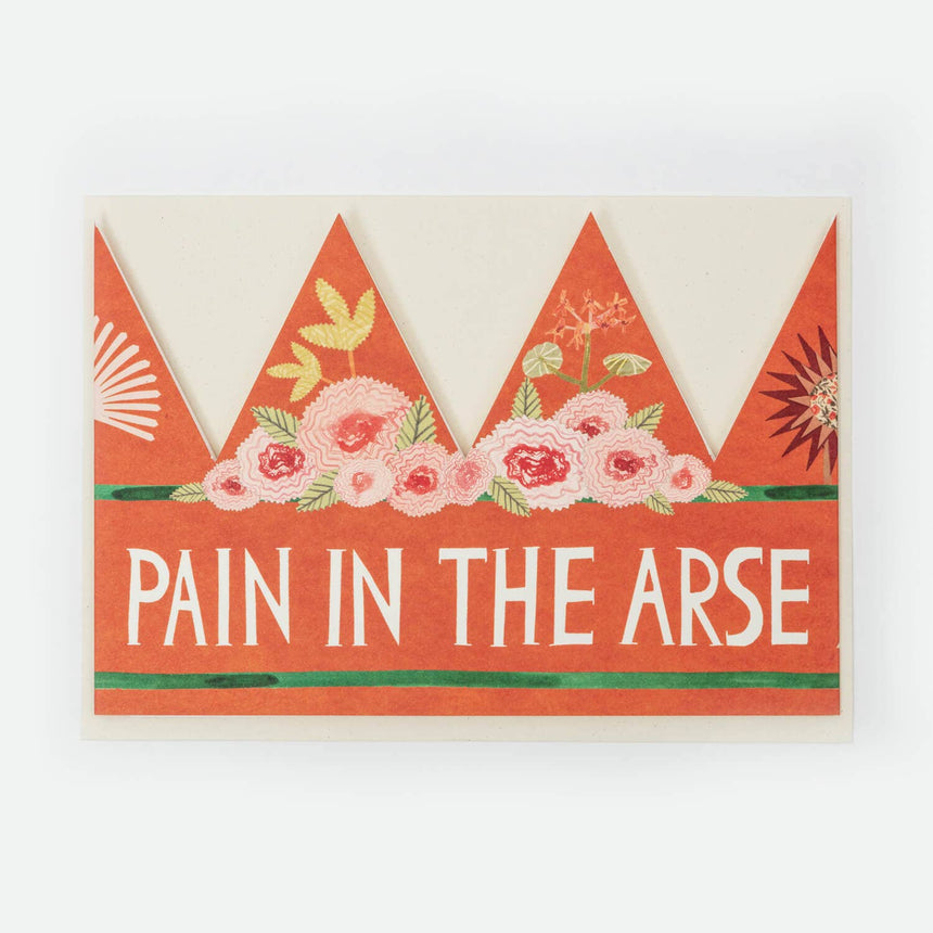 Hadley - Pain In The Arse party hat card | Scout & Co