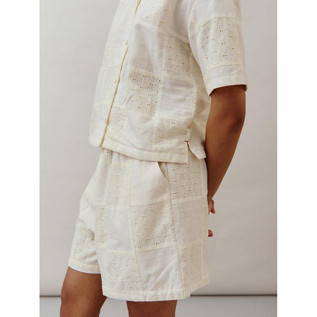 Sideline - Annie shorts - buttermilk patchwork | Scout & Co