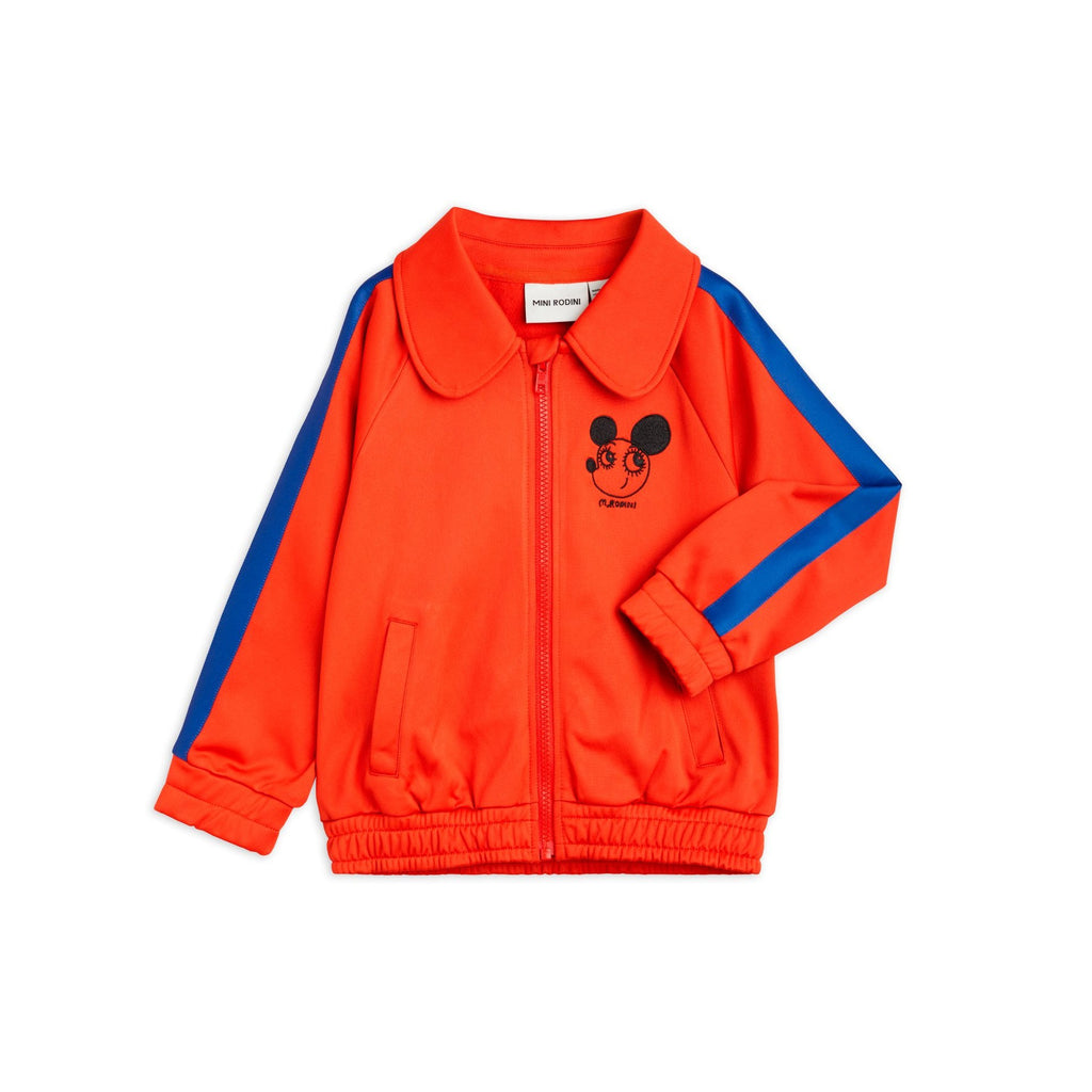 Mini Rodini - Red tracksuit jacket | Scout & Co