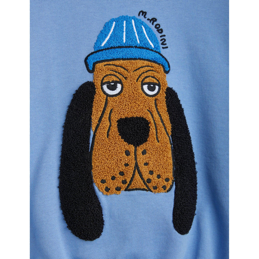 Mini Rodini - Bloodhound chenille sweatshirt | Scout & Co
