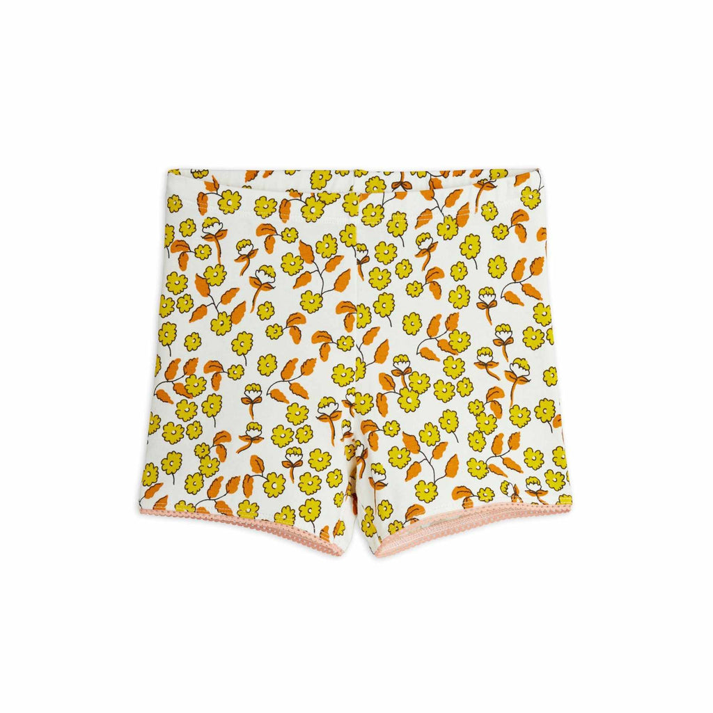 Mini Rodini - Flowers lace-edge shorts | Scout & Co