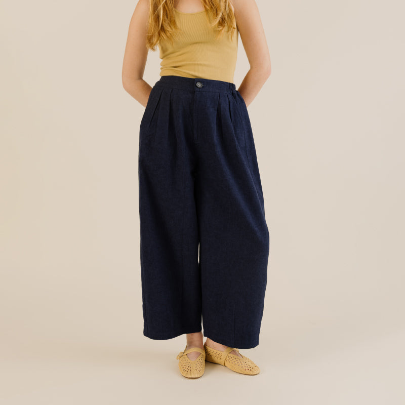 Sideline - Leila trousers - indigo | Scout & Co