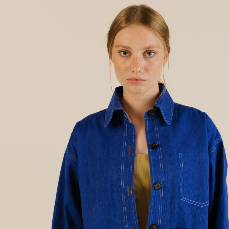 Sideline - Josie jacket - Cobalt | Scout & Co