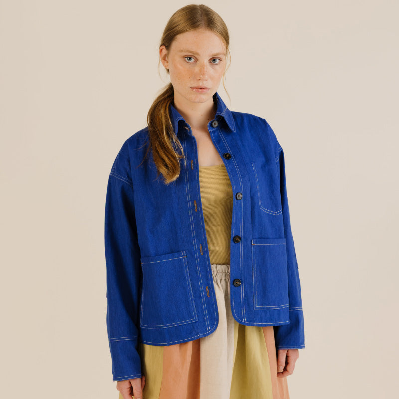 Sideline - Josie jacket - Cobalt | Scout & Co