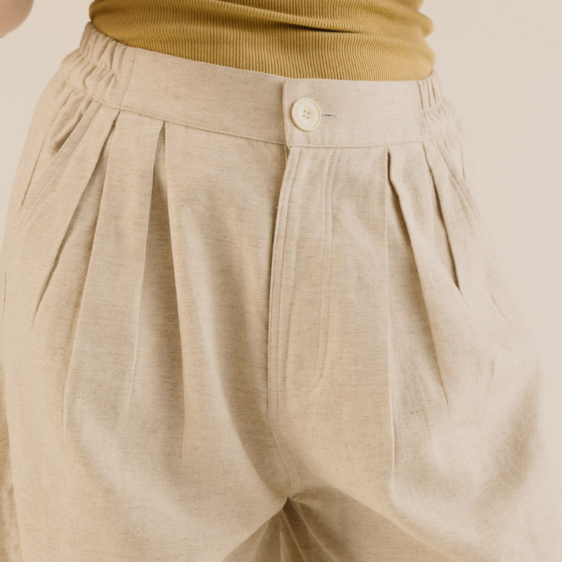 Sideline - Leila trousers - oat | Scout & Co