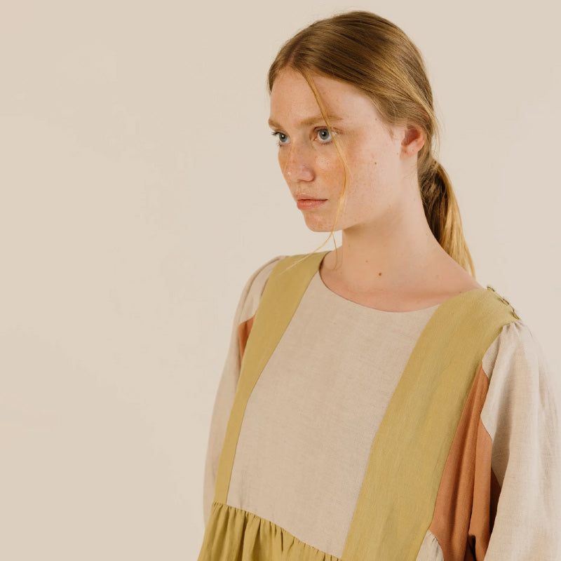 Sideline - Winnie dress - light patchwork | Scout & Co