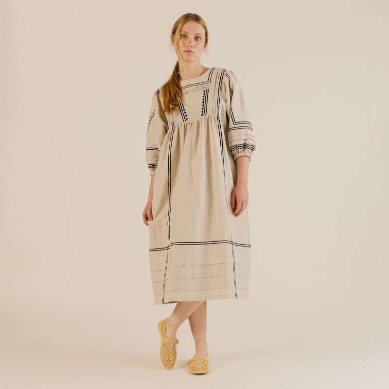 Sideline - Star dress - oat | Scout & Co