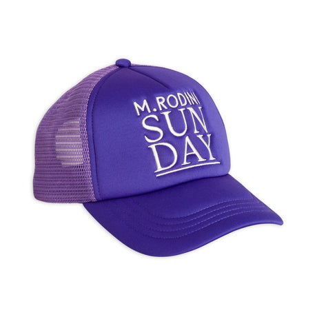 Mini Rodini - Sunday embroidered trucker cap | Scout & Co