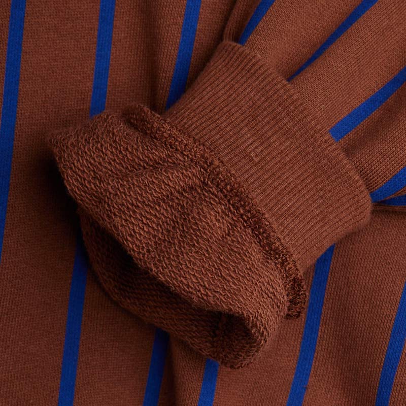 Mini Rodini - Vertical Stripe sweatshirt - brown | Scout & Co