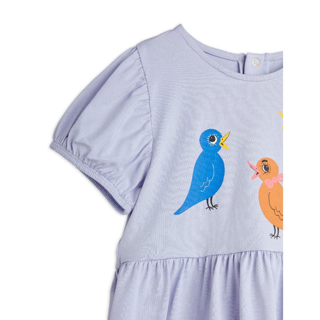 Mini Rodini - Birds dress - purple | Scout & Co
