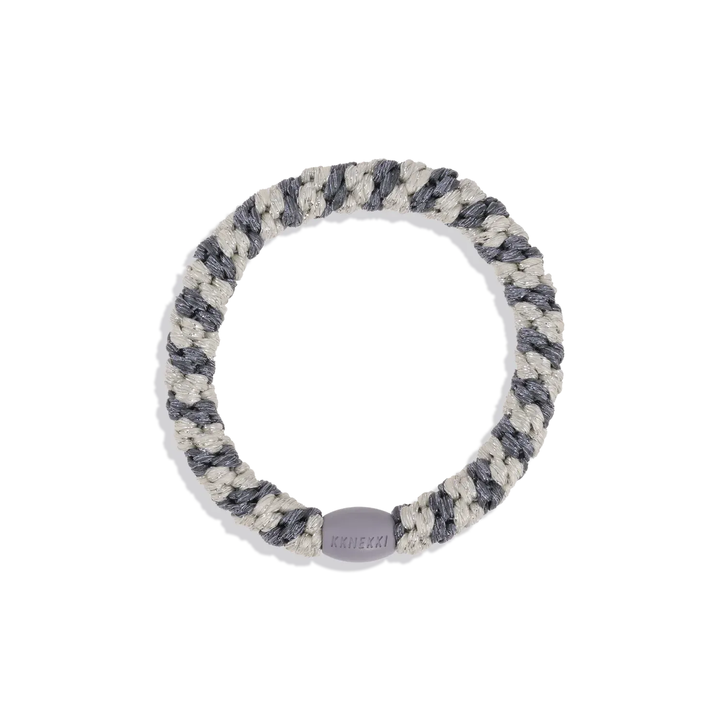 Kknekki - Hair band - Silver Grey Stripe | Scout & Co