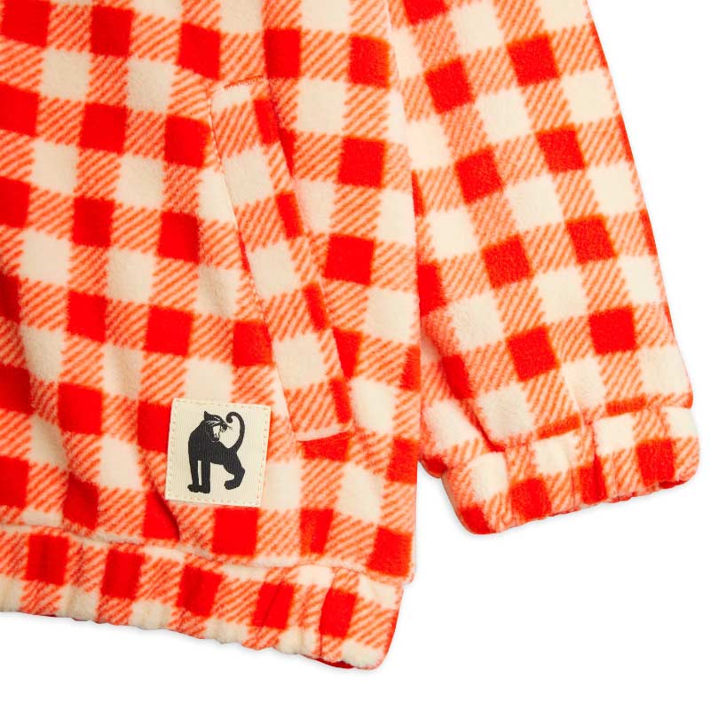 Mini Rodini - Gingham fleece jacket | Scout & Co