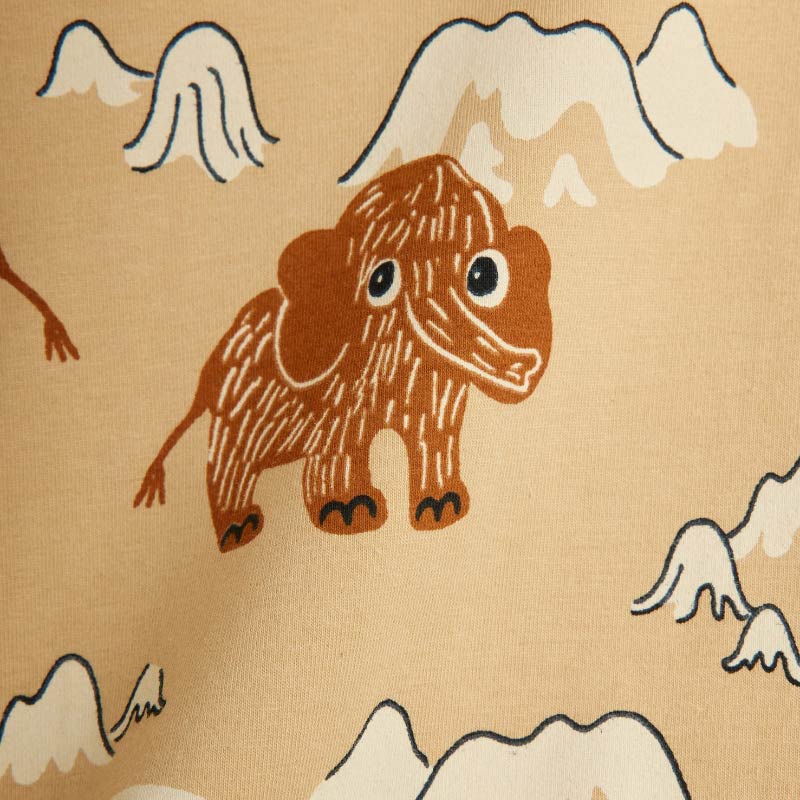 Mini Rodini - Mammoth leggings - beige | Scout & Co