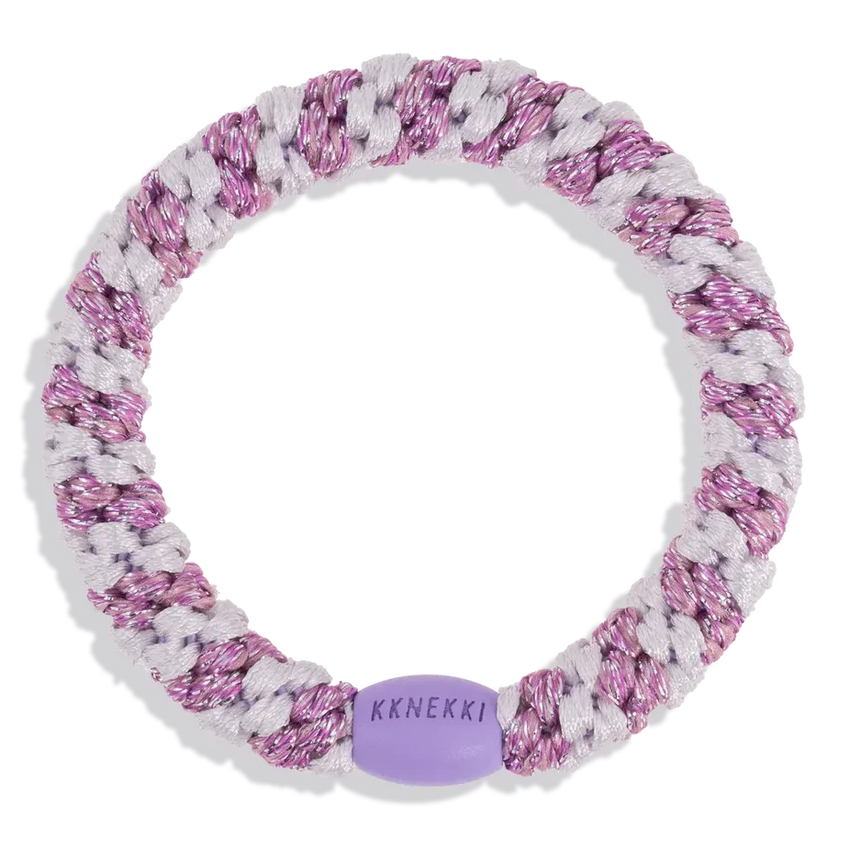 Kknekki - Hair band - Lavender Pink Glitter Stripe | Scout & Co