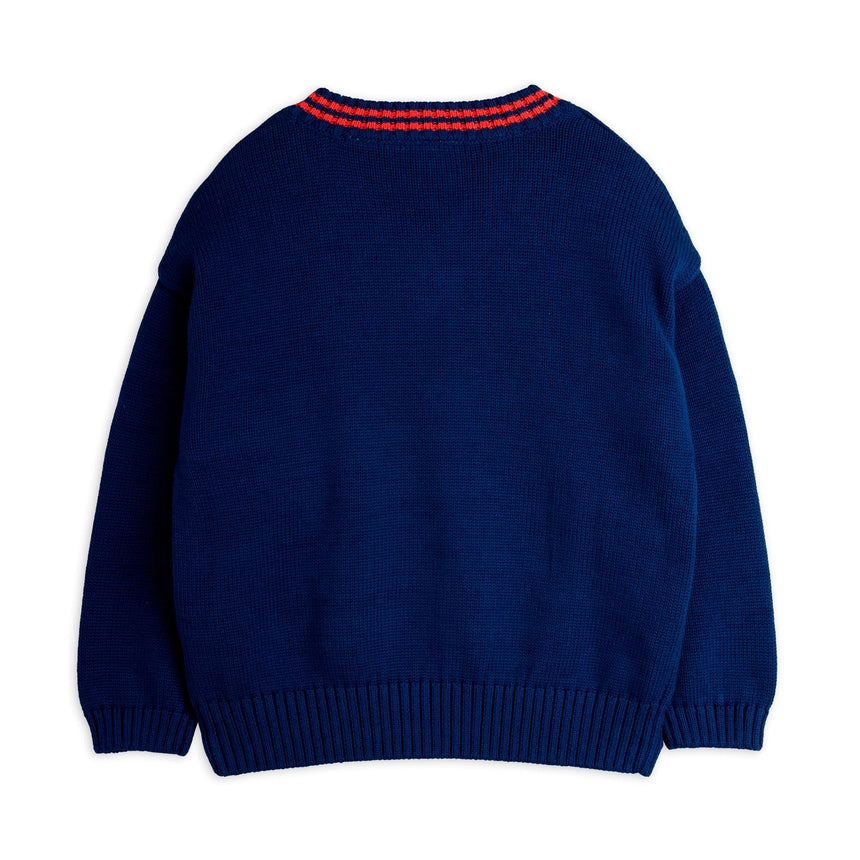 Mini Rodini x E.T. intarsia knit sweater | Scout & Co