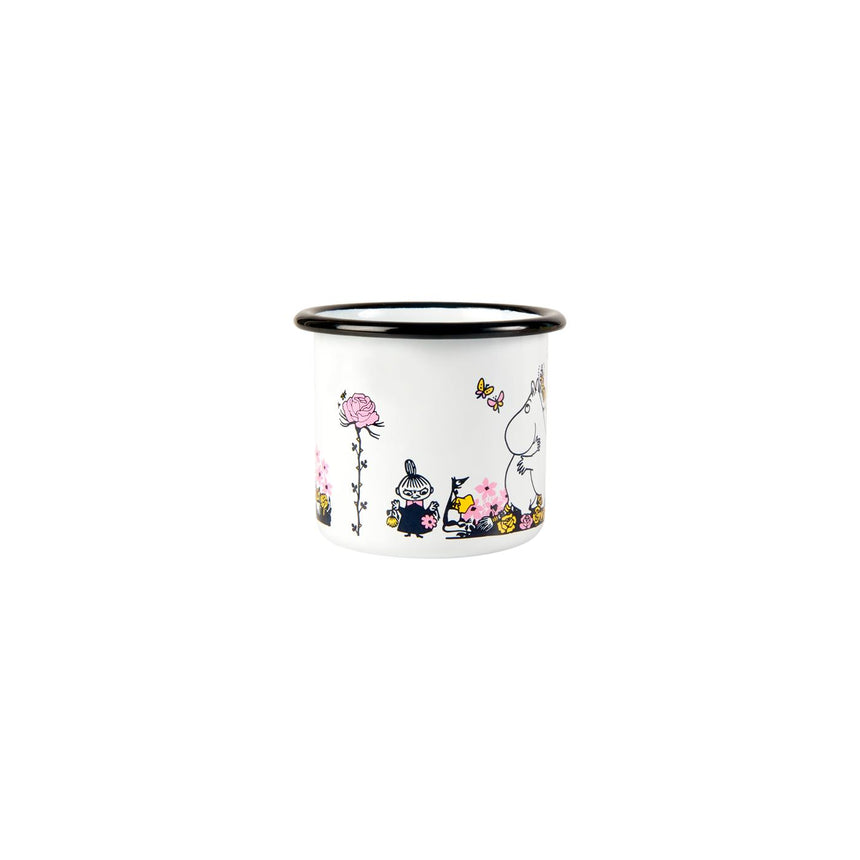 Muurla - Moomin enamel mug - Hug White | Scout & Co