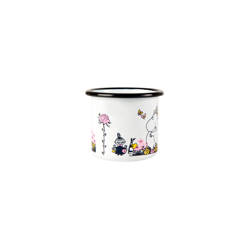 Muurla - Moomin enamel mug - Hug White | Scout & Co