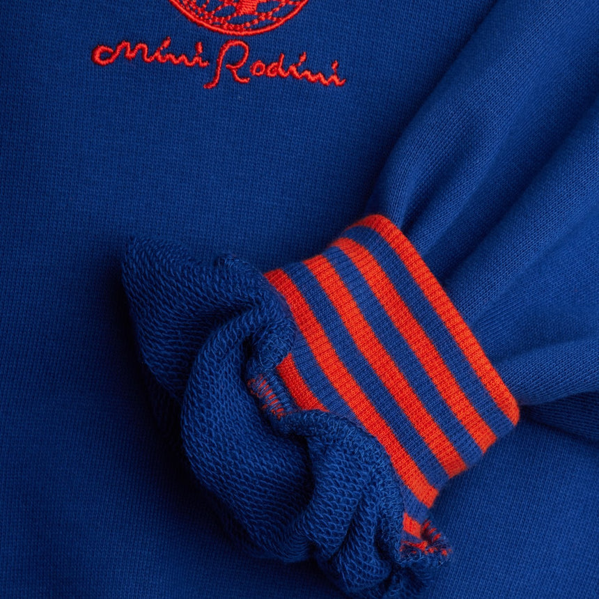 Mini Rodini - Striped rib Earth sweatshirt | Scout & Co