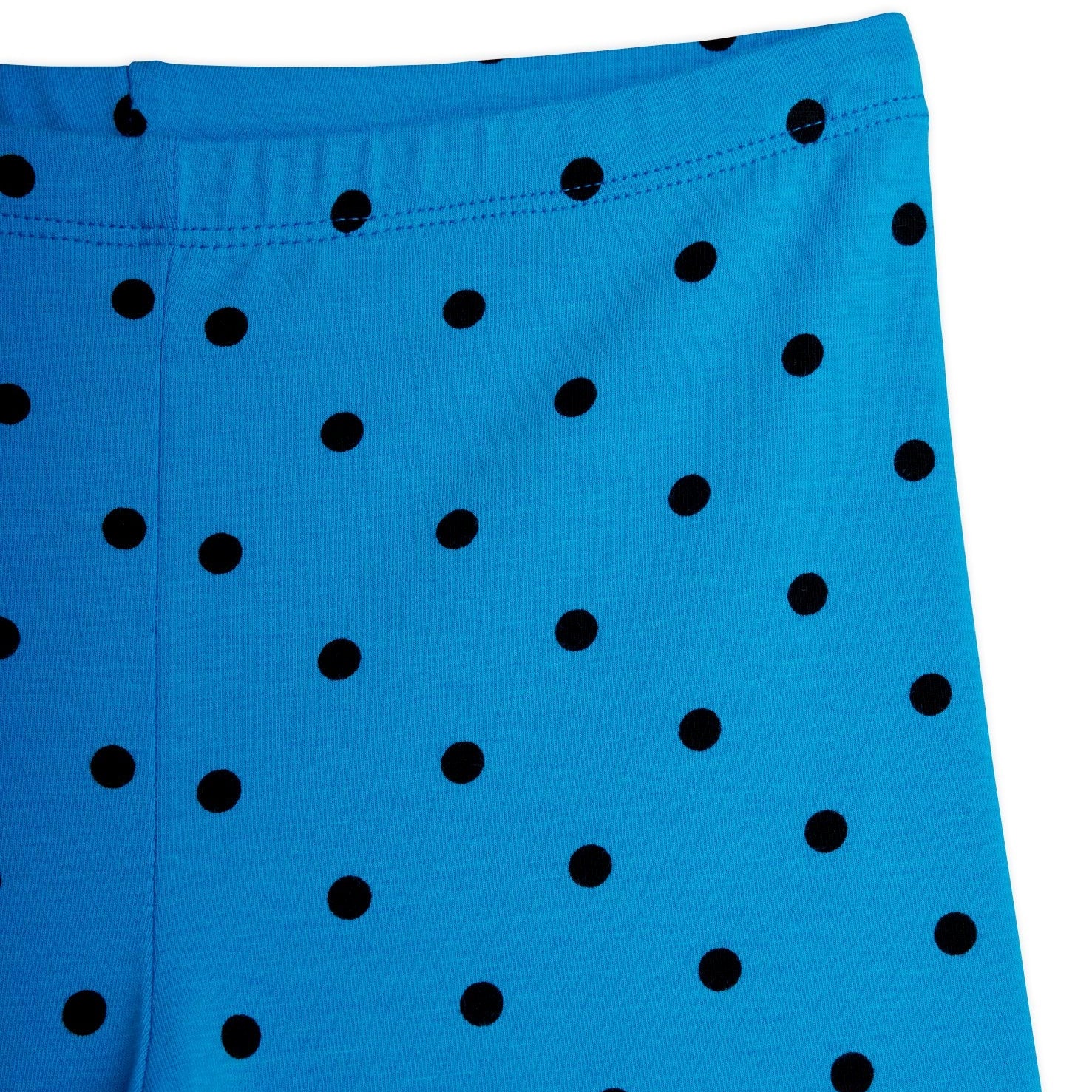 Mini Rodini - Polka dots flared trousers - blue | Scout & Co