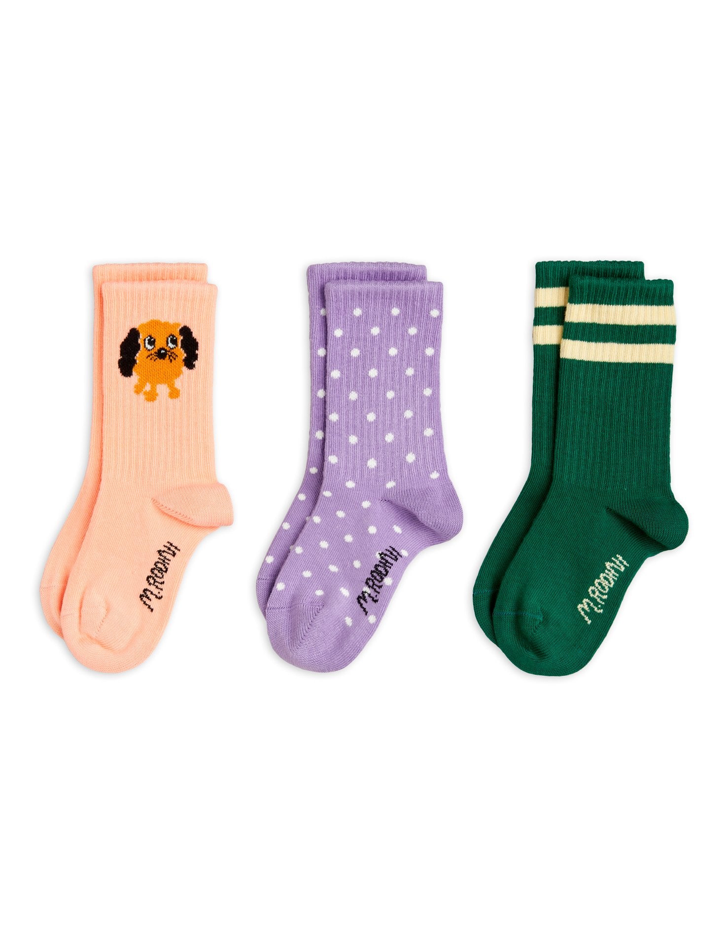 Mini Rodini - Doggies socks - 3 pairs