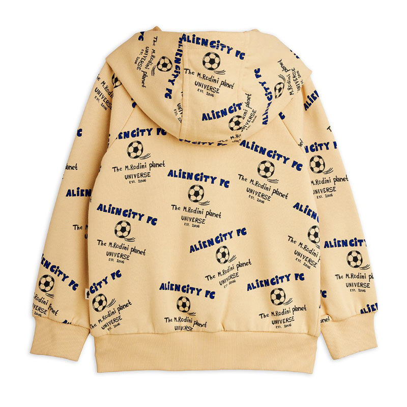Mini Rodini - Alien City FC aop hoodie | Scout & Co