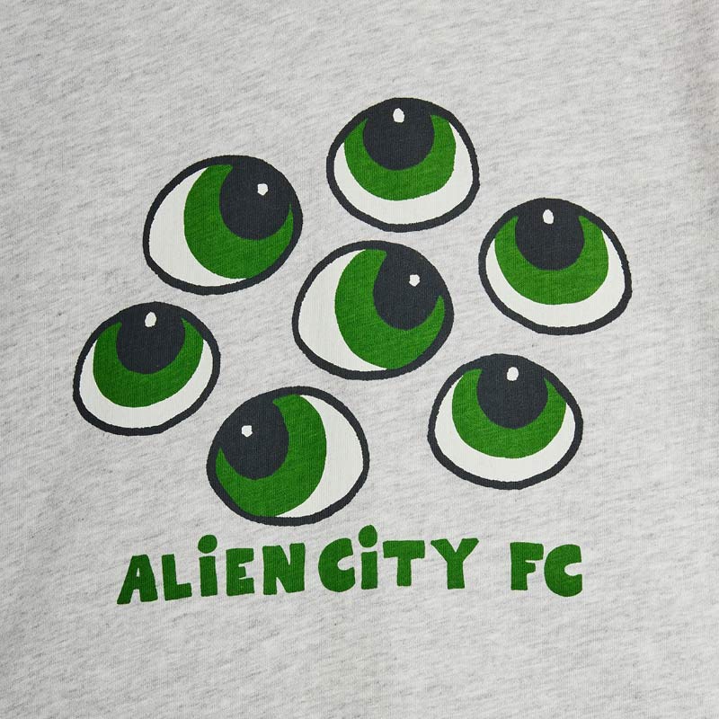 Mini Rodini - Eyes short-sleeved tee - grey | Scout & Co