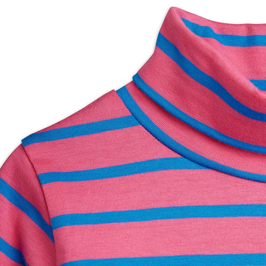 Mini Rodini - Stripe turtleneck top - pink | Scout & Co