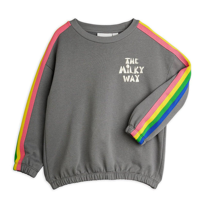 Mini Rodini - The Milky Way rainbow-panel sweatshirt | Scout & Co
