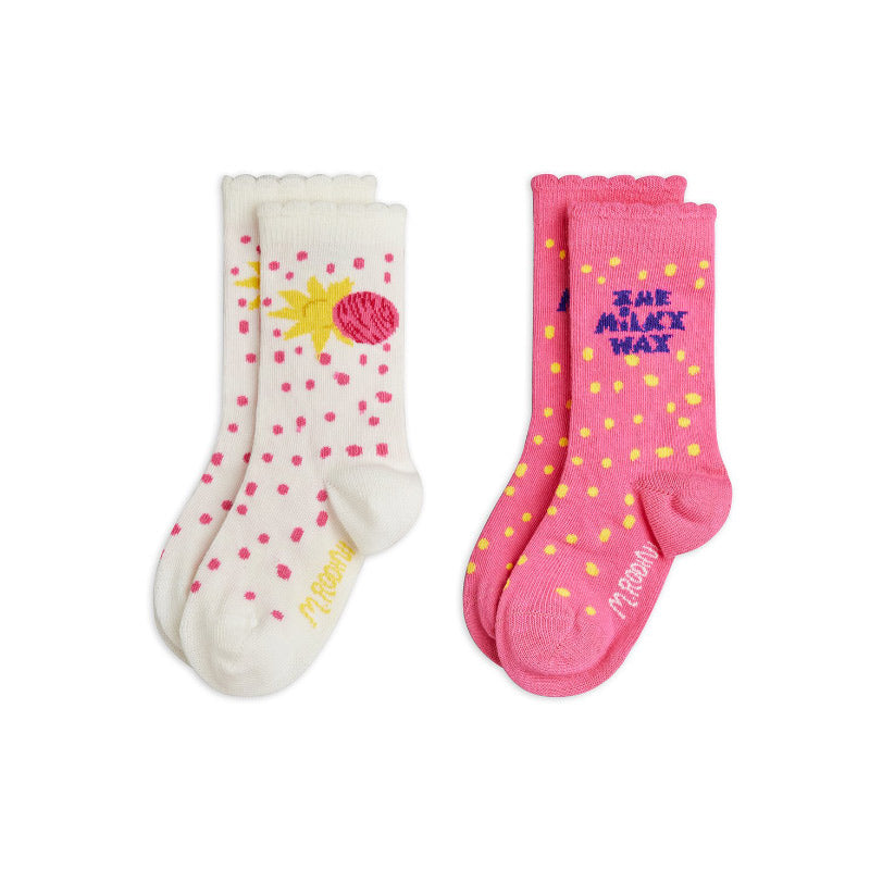 Mini Rodini - The Milky Way socks - 2 pairs | Scout & Co