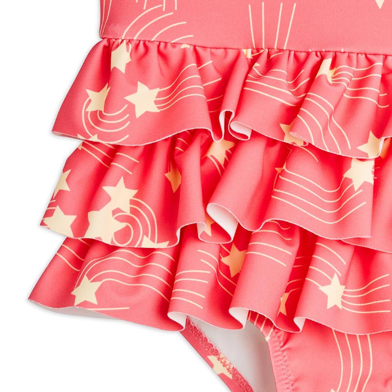 Mini Rodini - Starfall swimsuit - pink | Scout & Co