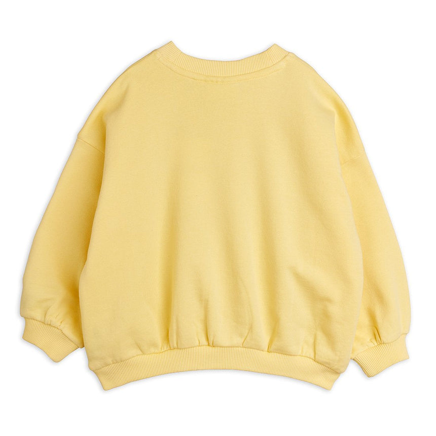 Mini Rodini - Minibabies patches sweatshirt - yellow | Scout & Co