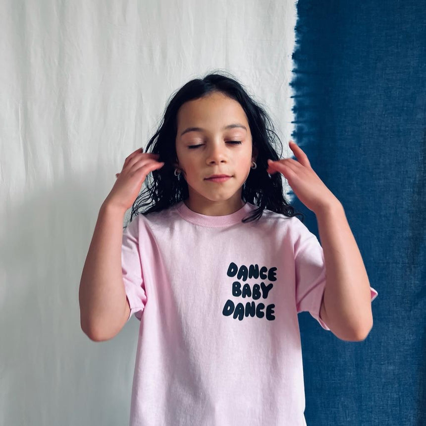 Young Double x Scout & Co exclusive - Dance Baby Dance adult T-shirt - Pink - Pre order | Scout & Co