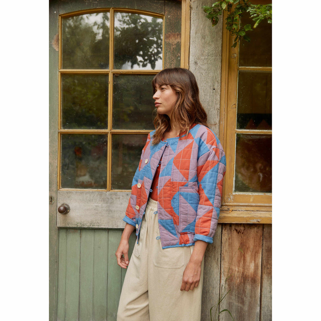 Sideline - Coco patchwork reversible jacket | Scout & Co