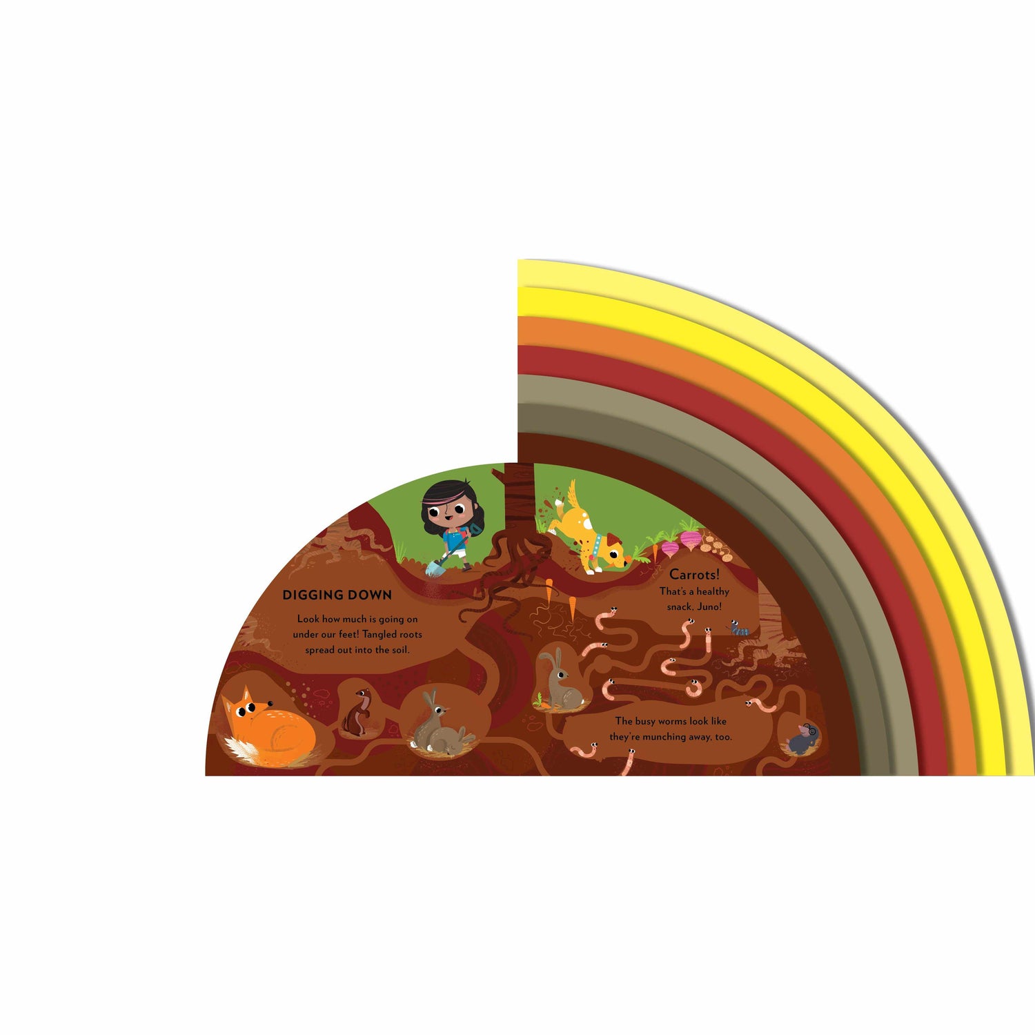 Explore Under the Earth board book - Carly Madden | Scout & Co